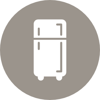 Stainless steel Whirlpool&reg; appliances&nbsp;
